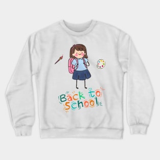 Welcome Back to School T Shirt - Tee for Teachers & Students Crewneck Sweatshirt